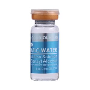 GOD BIOLAB Bacteriostatic Water 1 pack of 5 vials (10ml* 5 vials)